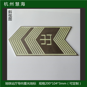 地鐵站廳安全疏散標識