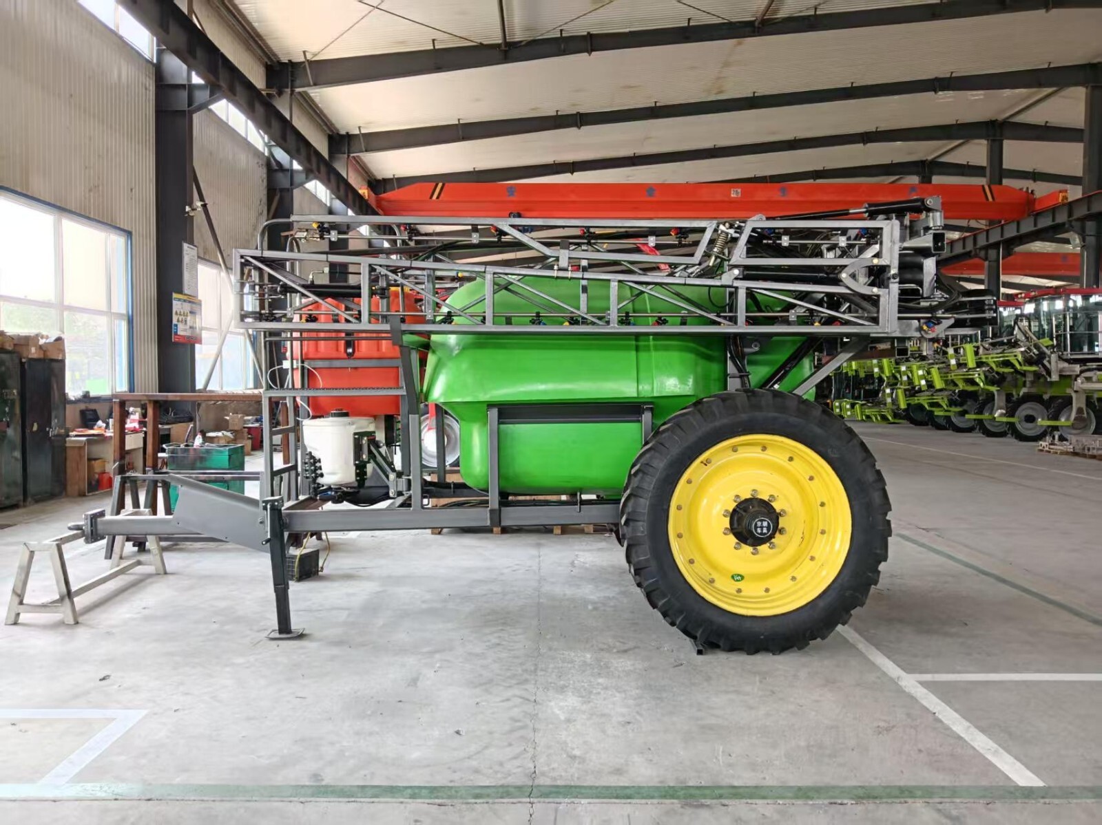 華璽牽引式玉米打藥機噴桿噴霧機廠家3WPQ-4000