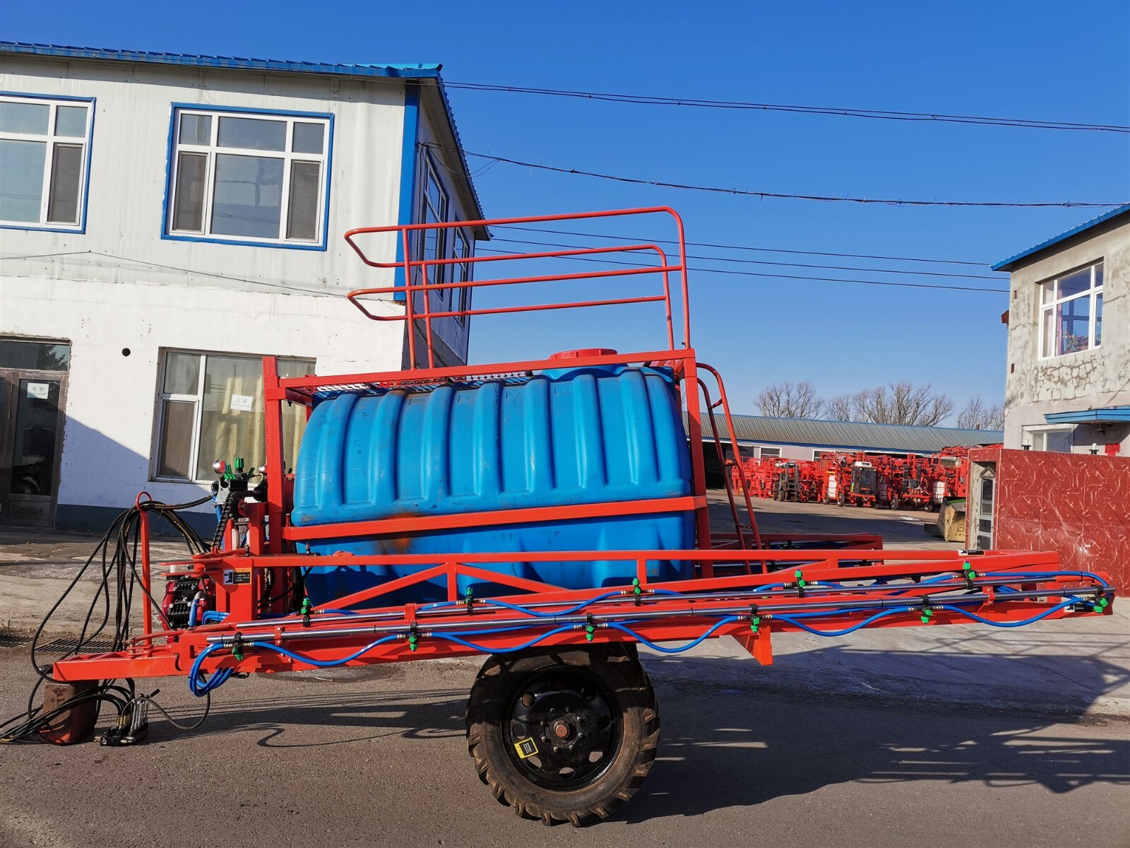 華璽牽引式玉米打藥機噴桿噴霧機廠家3WPQ-3000