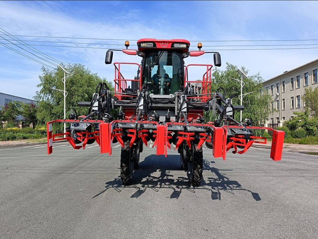 華璽自走式高駕玉米抽雄機農用去雄機廠家